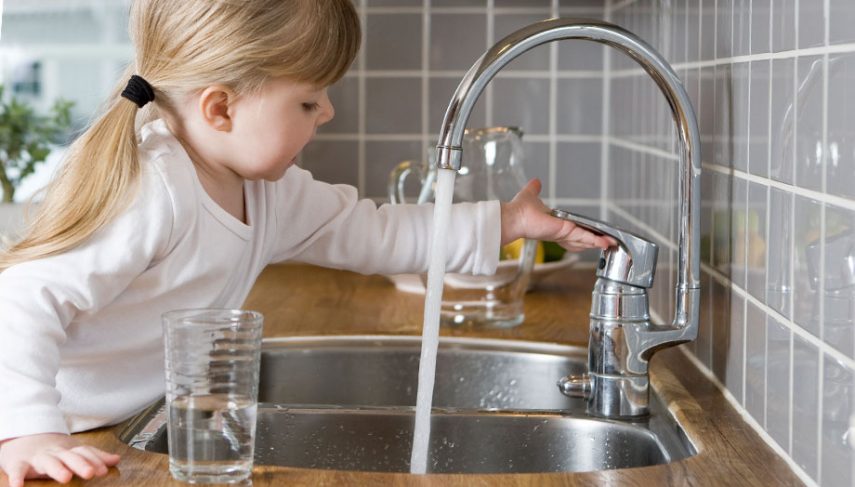 Contaminated tap water